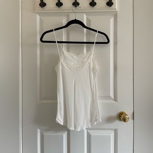 Aritzia Wilfred Lace Tank Top